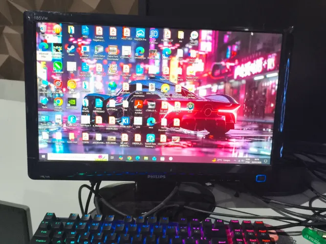 Monitor de 18 polegadas Philips VGA dvi