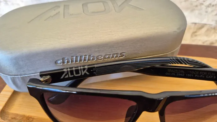 Óculos de sol masculino Alok Chillebeans