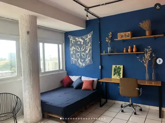 Studio mobiliado na rua Cleto Campelo, centro de recife