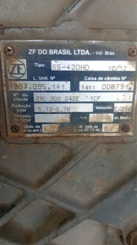 Caixa de marcha 9160 S5-420HD ZF