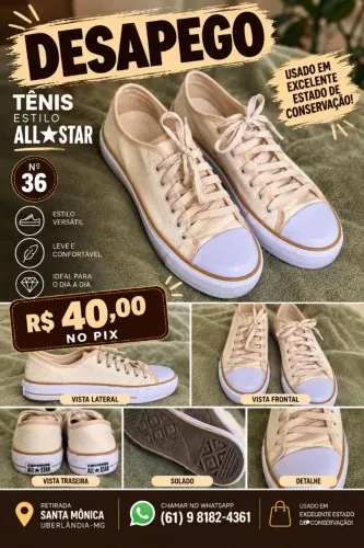 Tênis Réplica All Star