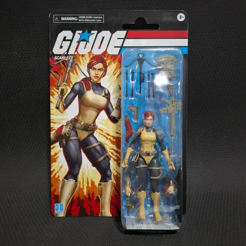 GI JOE CLASSIFIED - SCARLETT RETRO