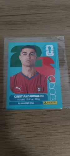 Figurinha Cristiano Ronaldo FIFA Panini 2026