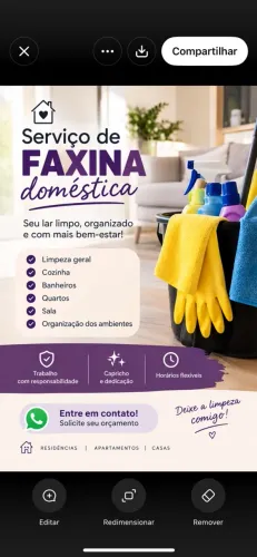 Faxina doméstica