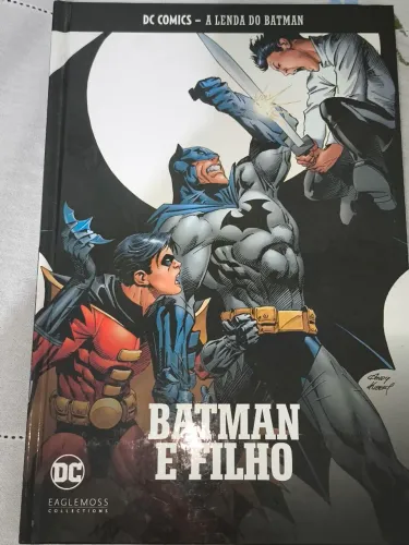 Hq Batman e filho capa dura