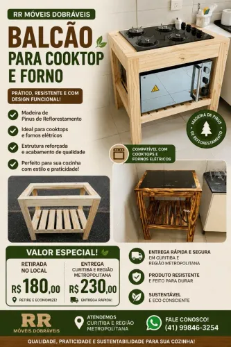 Balcão para Cooktop