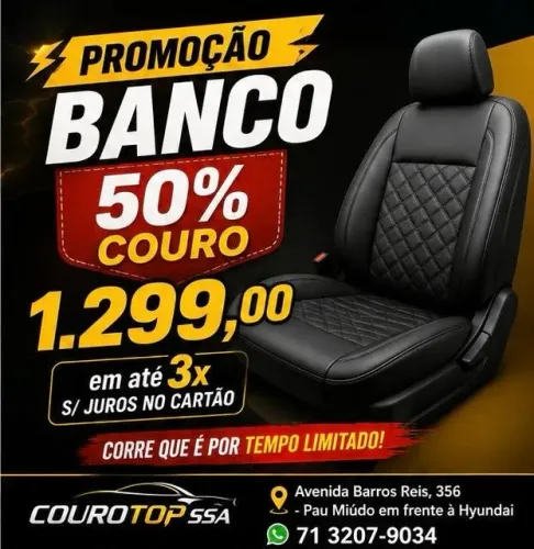BANCO DE COURO
