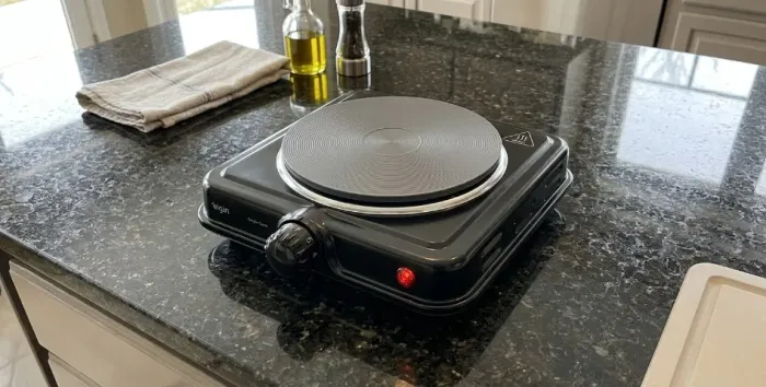 Fogão Elétrico Portátil Elgin Single Cook 1 Boca 110V - Seminov em Perfeito Estado