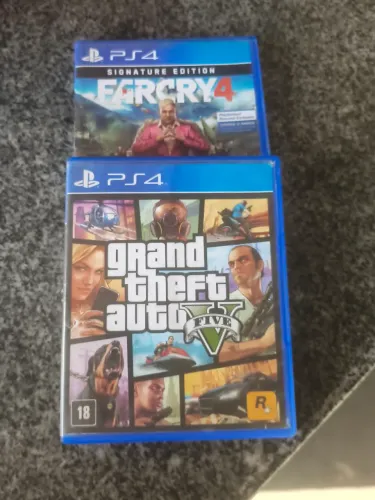 GTA V e FARCRY 4 <br>VALOR DO GTA : 100<br>FARCRY 4: 70 <br>NEGÓCIO PREÇOS NO PV!
