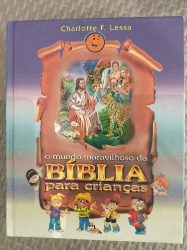 Bíblia infantil do colégio Adventista 