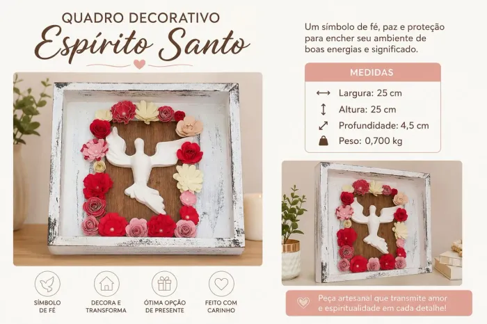 Quadro Espírito Santo - MDF