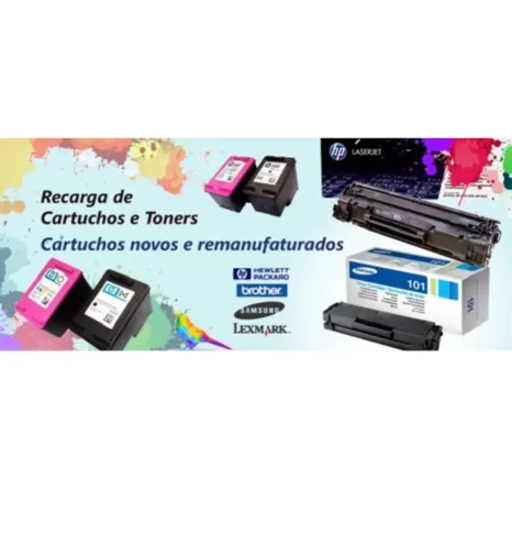 Recarga de Toner e cartucho
