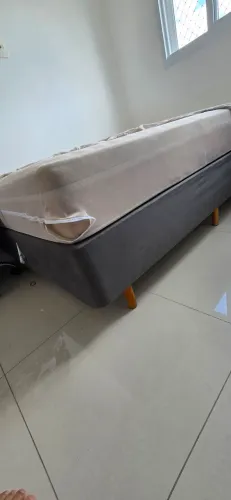 CAMA BOX CASAL ORTHOFLEX - MOLAS ENSACADAS | POUQUÍSSIMO USO