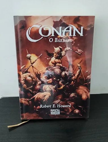 Livro Conan, o Bárbaro - vol. 01 Pipoca e Nanquim
