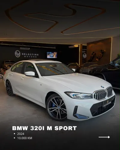 BMW 320I A 2.0 TB M Sport Activeflex 16V 4P 2024