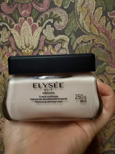 creme acetinado elysée nuit o boticário 250g