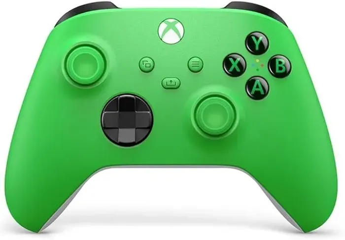 Controle Sem Fio Xbox - Velocity Green (Original).troco em monitor gamer