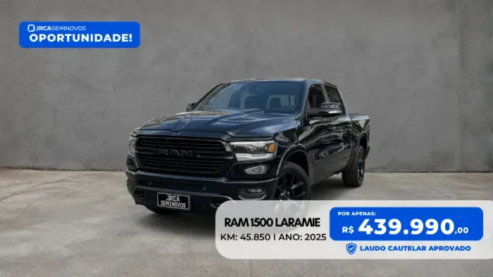 Ram 1500 Laram. Night ED. Bi-TB 3.0 4X4 Aut. 2025