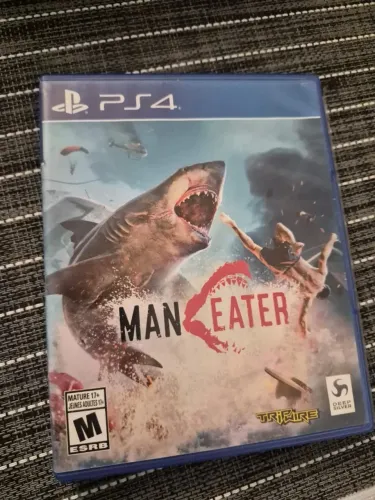 Jogo Man Eater PS4 Mídia Fïsica Original Impecável Usado
