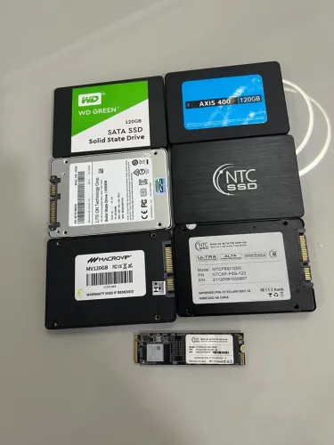 SSDs com detalhes (Ler descrição)