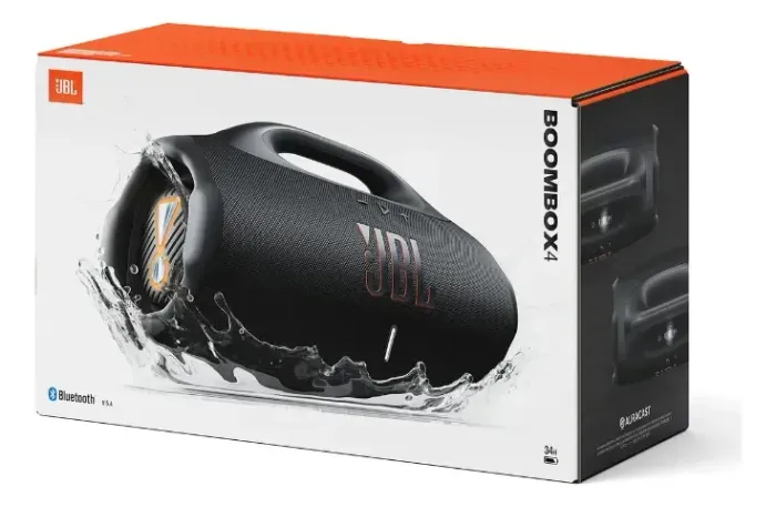 BOOMBOX JBL 4 PRODUTO NOVO E NOTA FISCAL