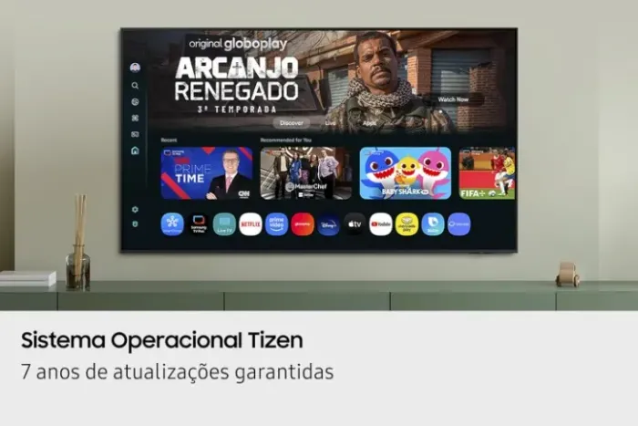 Smart Tv 50 Samsung 4K 3x1, Alexa, UMA SEMANA DE USO, Nota fiscal, Caixa, Ac Cartão