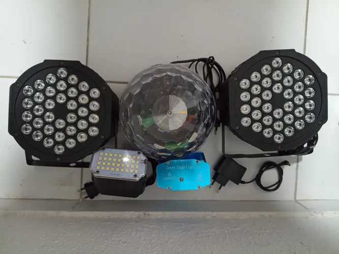 Kit de iluminação pra eventos