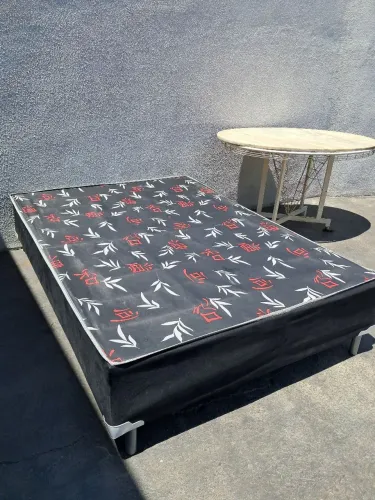Cama Box Casal, leiam: