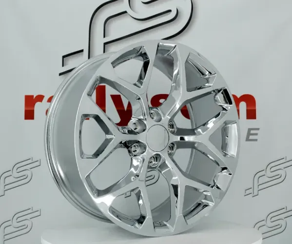 Jogo de Roda RAW Chrome 6x139 - 22x9 Offset 24 (Nv)