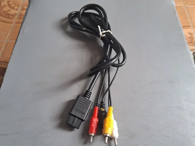Cabo Svideo para Super Nintendo  , Nintendo 64 ou Game Cube