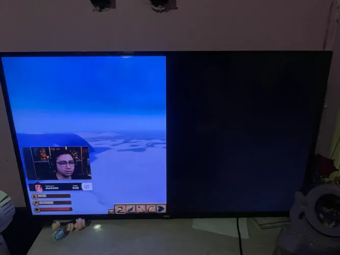 Roku tv smart com defeito