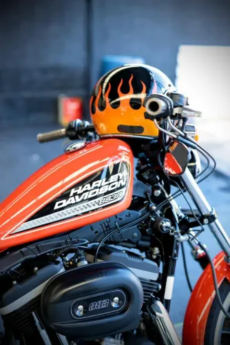 Harley 883 2012 com 40mil km