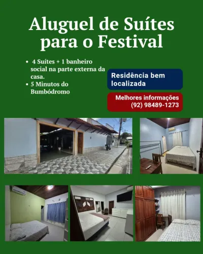Suítes para o Festival de Parintins
