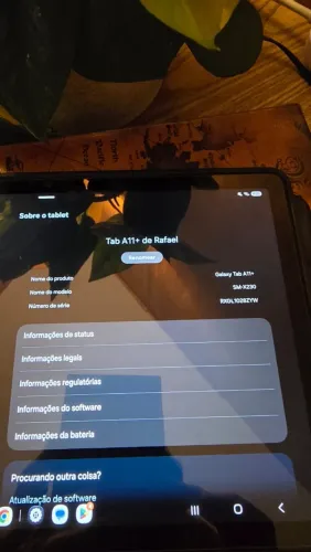 Samsung Galaxy Tab A11+ 128 GB - Praticamente Novo!