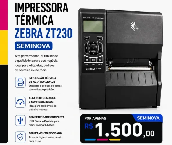 Impressora Térmica Zebra ZT230