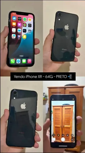 Venda se ou troco com volta do interessado iphone xr novo