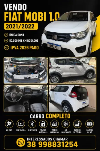 Fiat Mobi Like 1.0 Fire Flex 5P. 2022