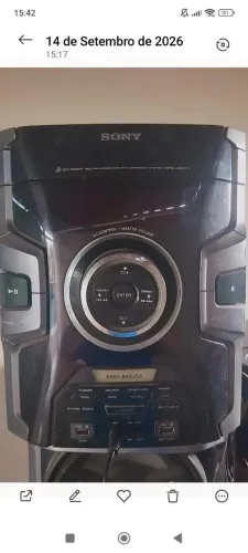 Som Sony toca muito