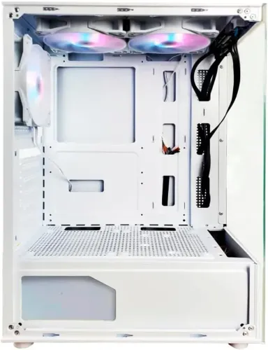 Gabinete Branco Gamer Mid Tower Hayom 1793 com 3 Coolers Lacrado - Loja Física