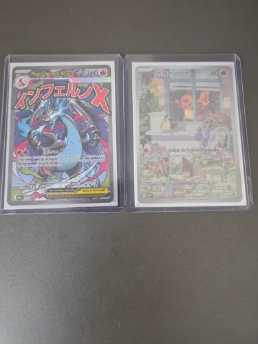 Pokemom - Mega Charizard X ex e Charixard