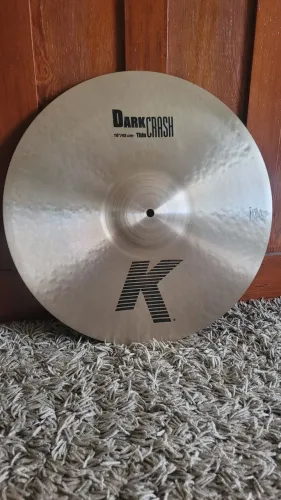 Prato K Dark Thin Crash 18 Zildjian 