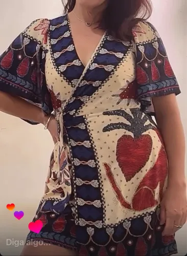 Vestido curto da farm 
