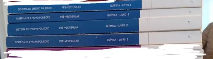 Poliedro química Enem super conservado .