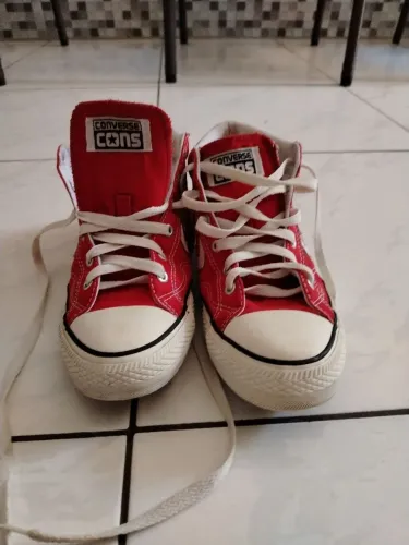 Tênis Converse Cons Cano Alto Vermelho Original 38