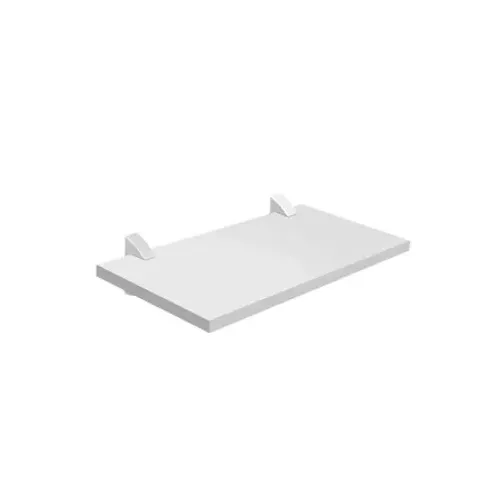 Prateleira MDF 20x40cm Branca com suportes de fixação - Nova a pronta entrega