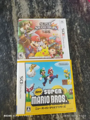 Jogos Nintendo Ds e 3Ds