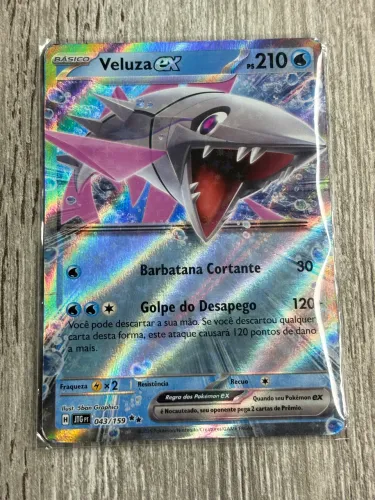 Carta Pokémon Veluza EX
