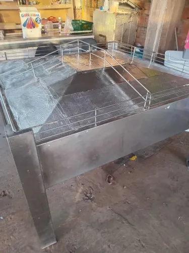 Vendo expositor de frutas inox 