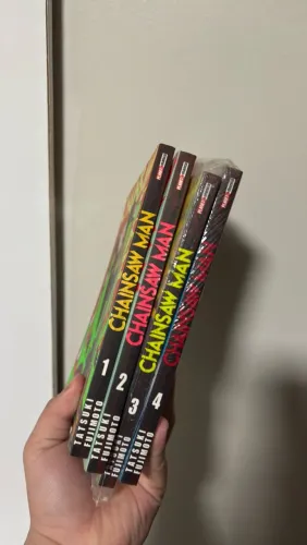 Chainsaw man mangá Volume 1 ao 4