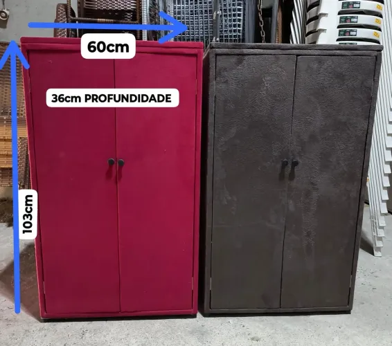 Sapateira de 2 portas em novo estillos